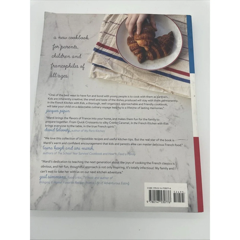 In the French Kitchen with Kids New Paperback Cookbook